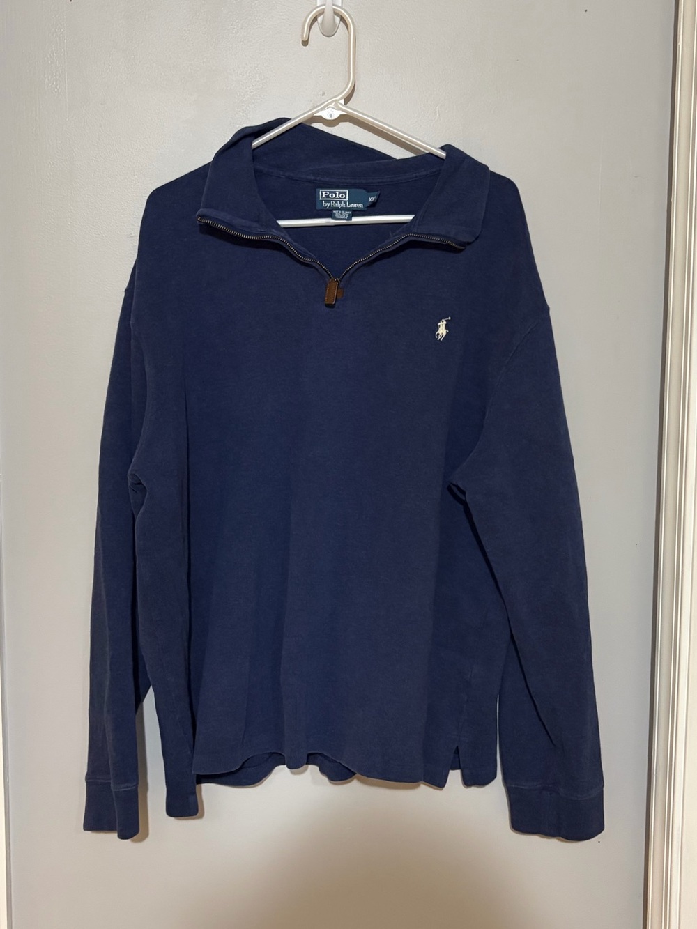 Vintage Ralph Lauren Navy Half-Zip Pullover
